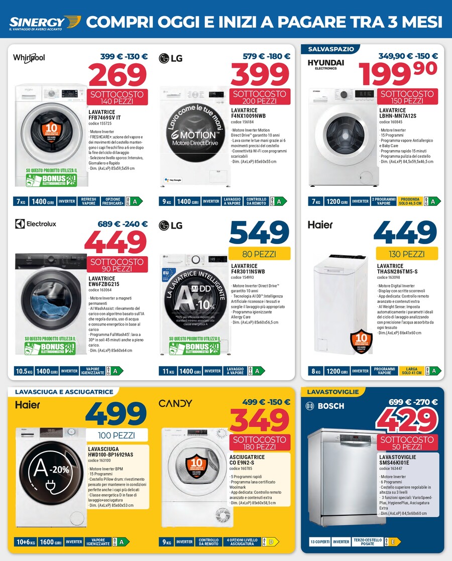 sinergy - Volantino Sinergy valido dal 27/02/2026 al 08/03/2026 - page: 4