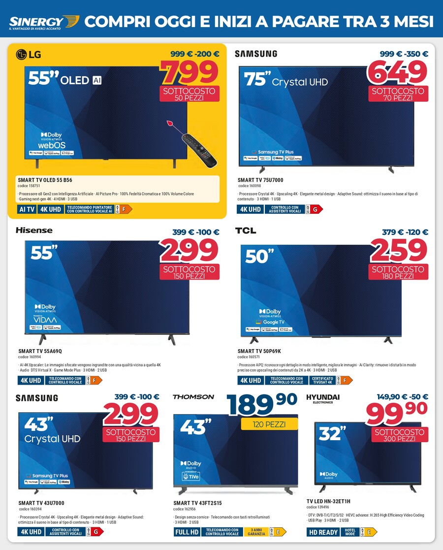 sinergy - Volantino Sinergy valido dal 27/02/2026 al 08/03/2026 - page: 2