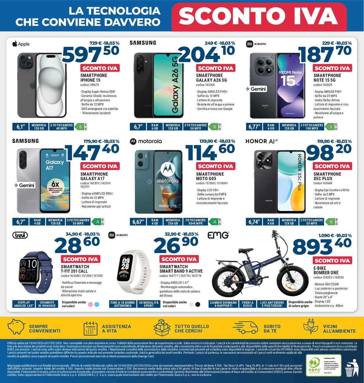 sinergy - Volantino attuale di Sinergy valido dal venerdì 10/04/2026 al giovedì 07/05/2026 - page: 8