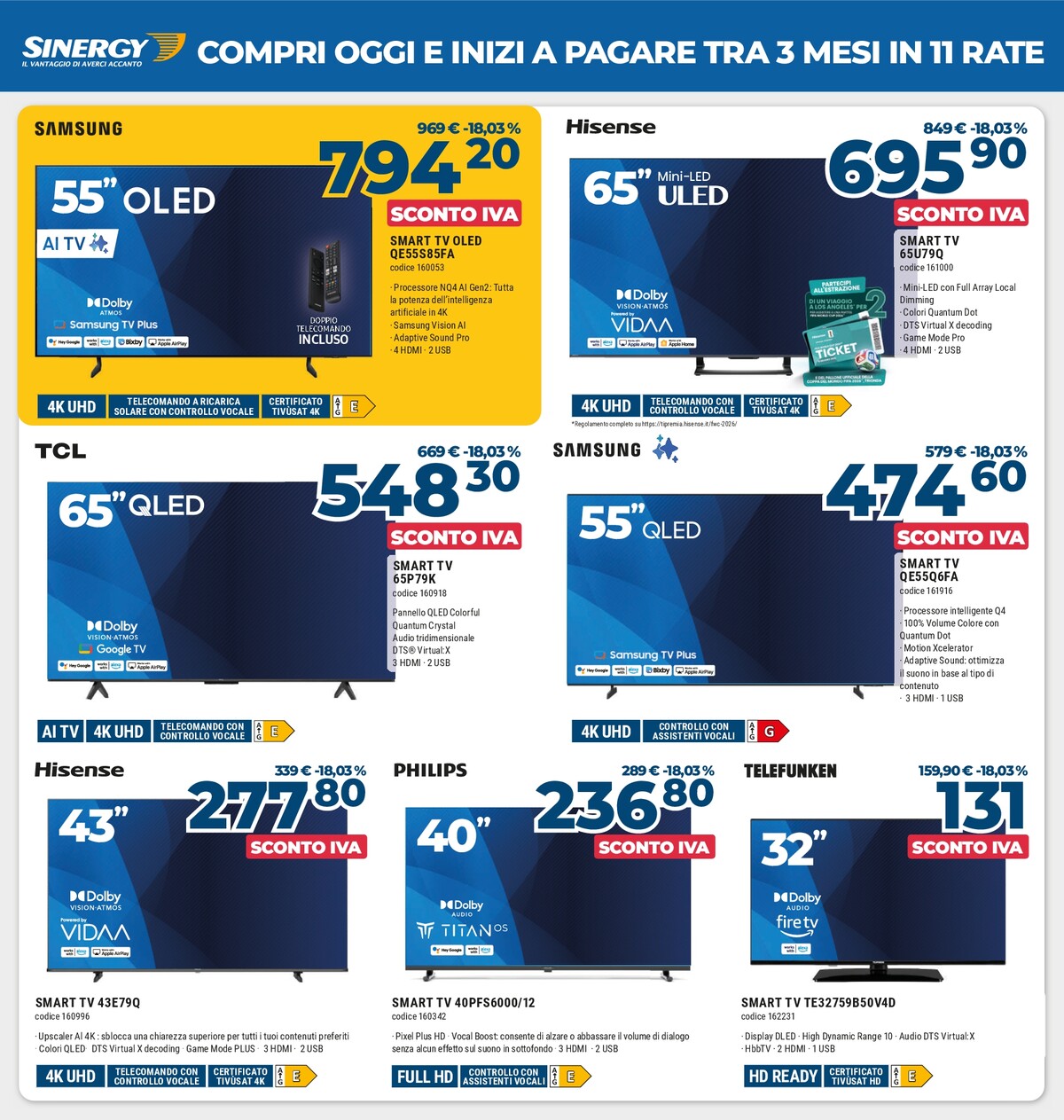 sinergy - Volantino attuale di Sinergy valido dal venerdì 10/04/2026 al giovedì 07/05/2026 - page: 6