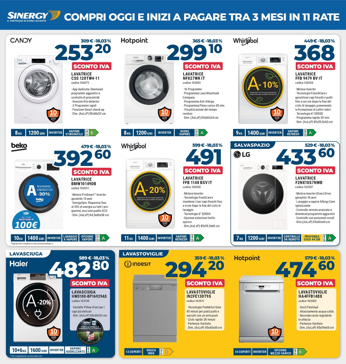 sinergy - Volantino attuale di Sinergy valido dal venerdì 10/04/2026 al giovedì 07/05/2026 - page: 2