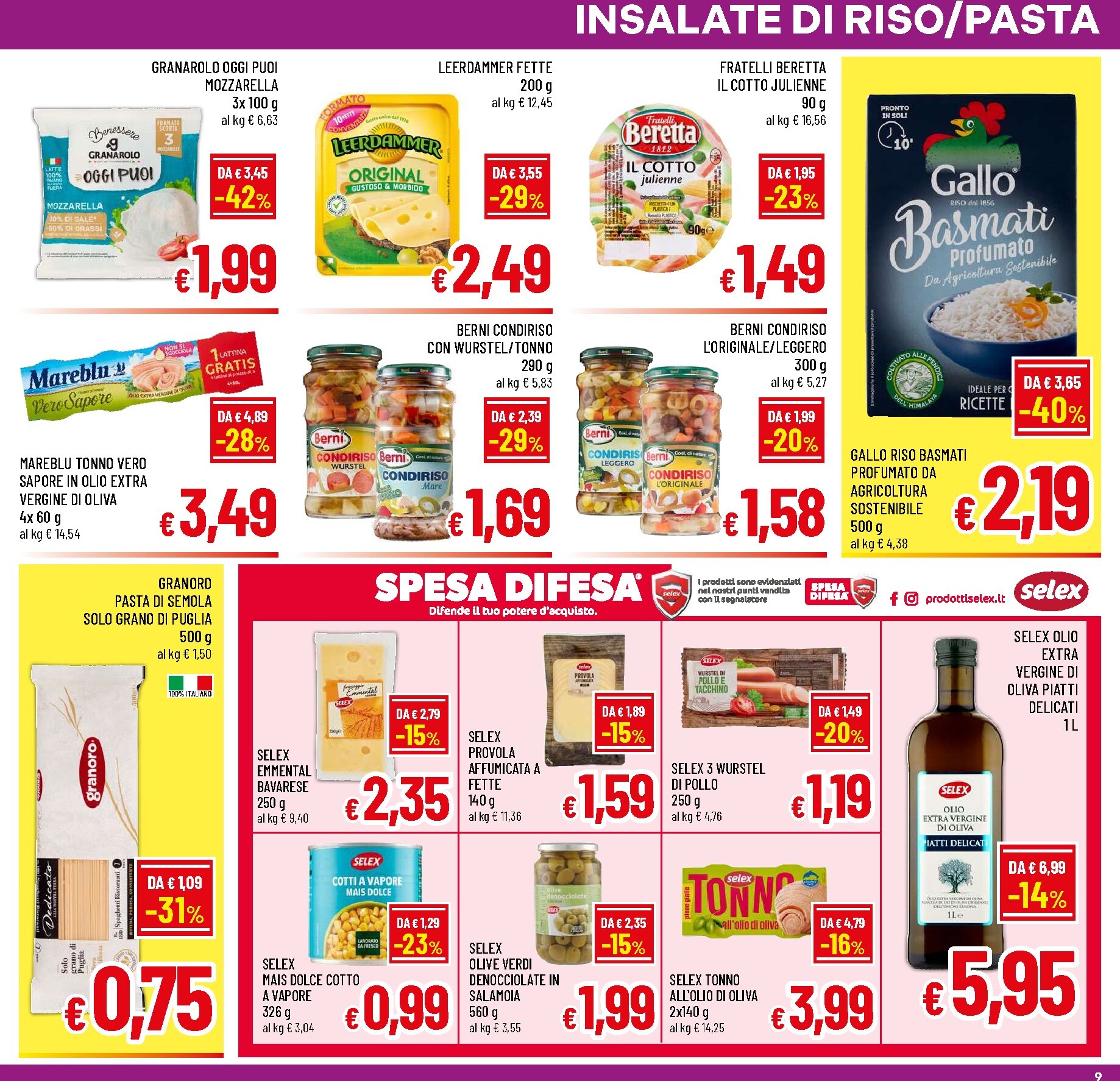 a-o - Volantino attuale di A&O valido dal mercoledì 19/08/2026 al martedì 01/09/2026 - page: 9