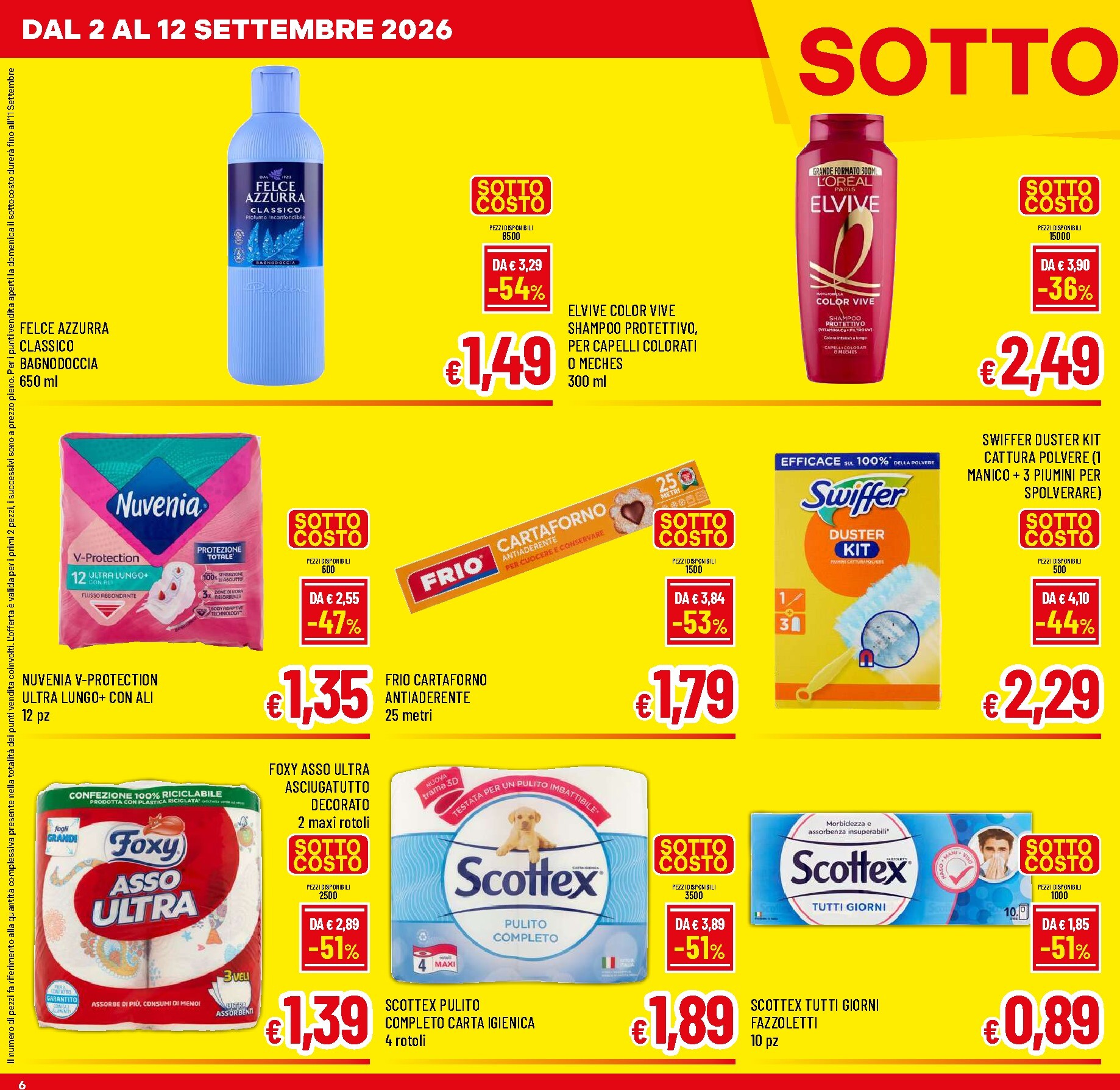 a-o - Volantino attuale di A&O valido dal mercoledì 02/09/2026 al martedì 15/09/2026 - page: 6