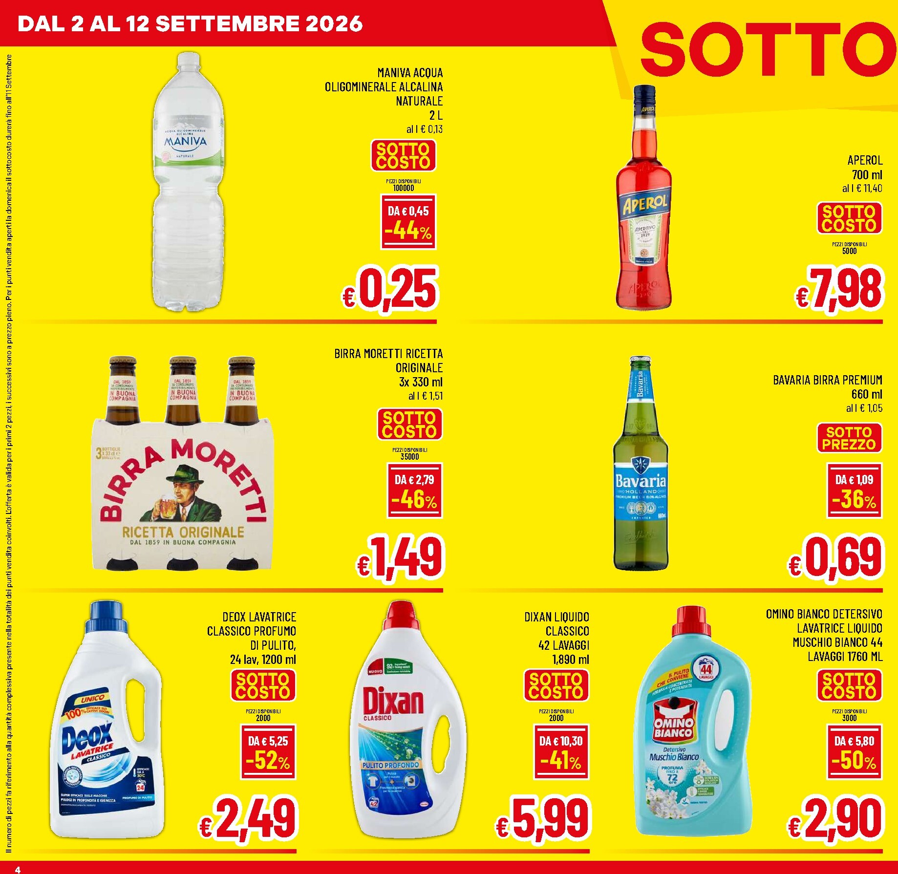 a-o - Volantino attuale di A&O valido dal mercoledì 02/09/2026 al martedì 15/09/2026 - page: 4