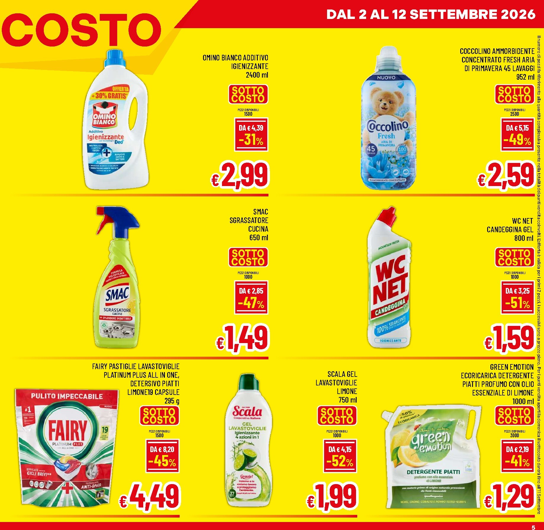 a-o - Volantino attuale di A&O valido dal mercoledì 02/09/2026 al martedì 15/09/2026 - page: 5