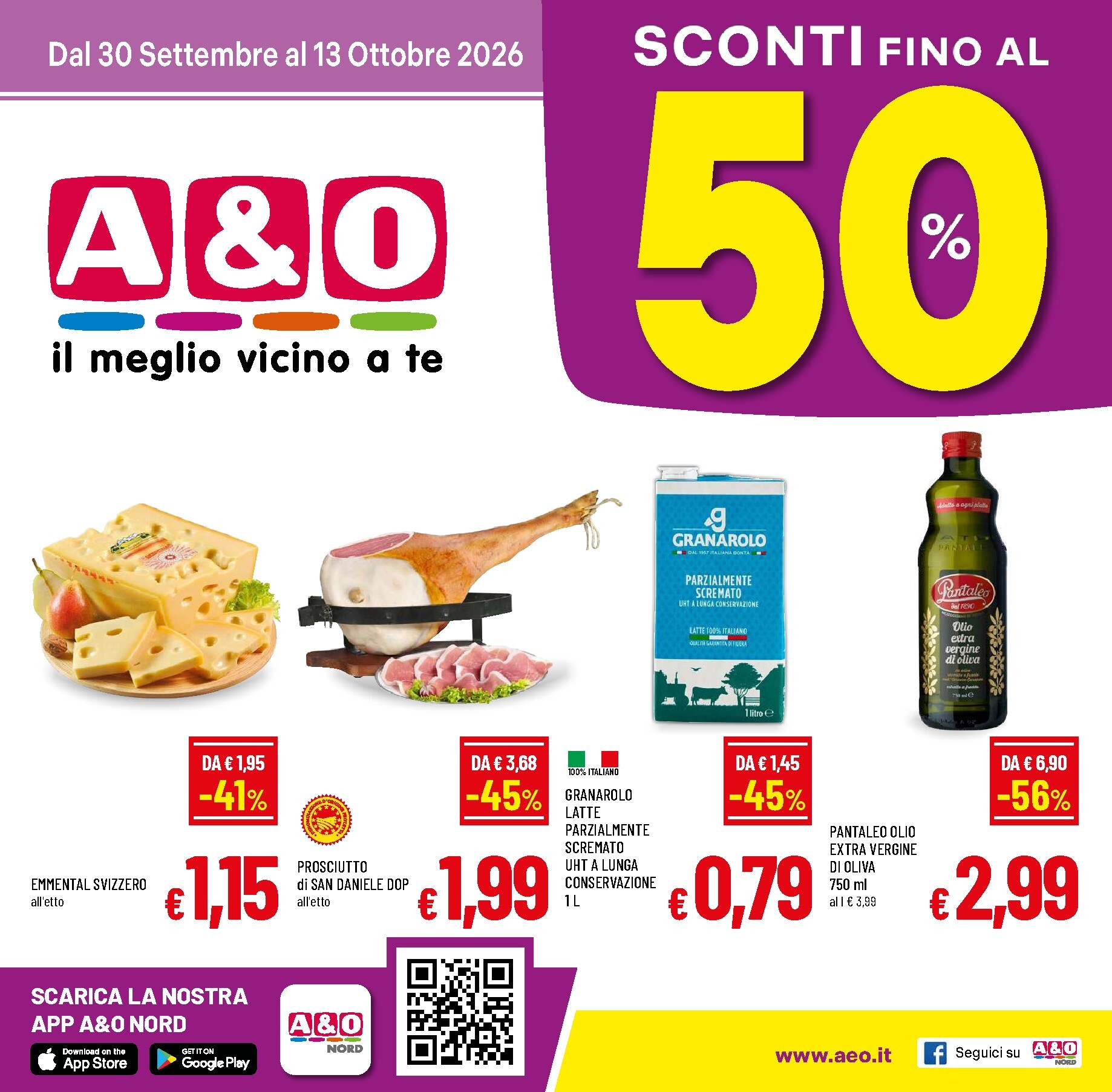 a-o - Volantino futuro A&O valido dal mercoledì 30/09/2026 al martedì 13/10/2026