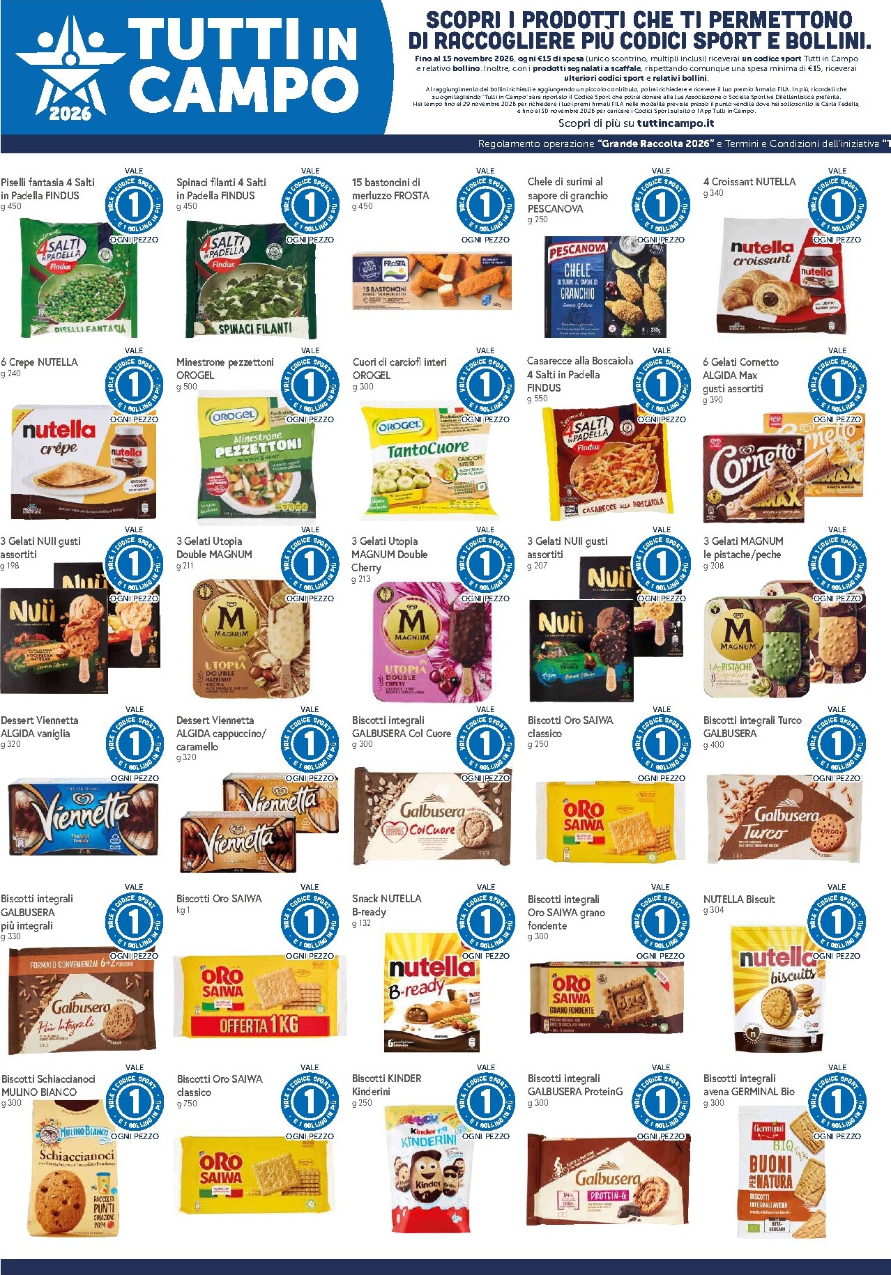 a-o - Volantino attuale di A&O - Prodotti Sponsor - 3° Parte valido dal mercoledì 30/09/2026 al martedì 13/10/2026 - page: 4