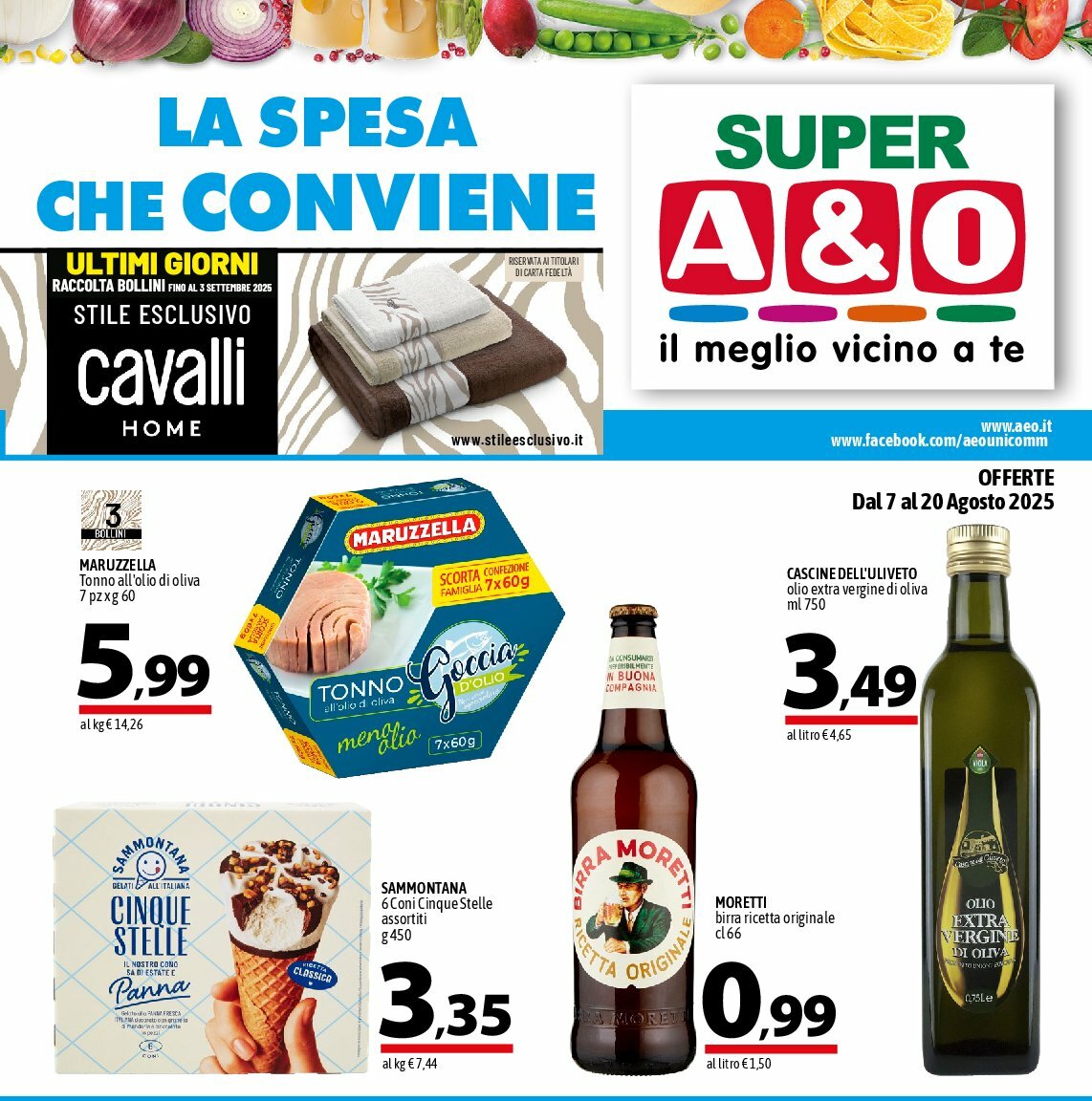 a-o - Volantino A&O valido dal 07/08 al 20/08
