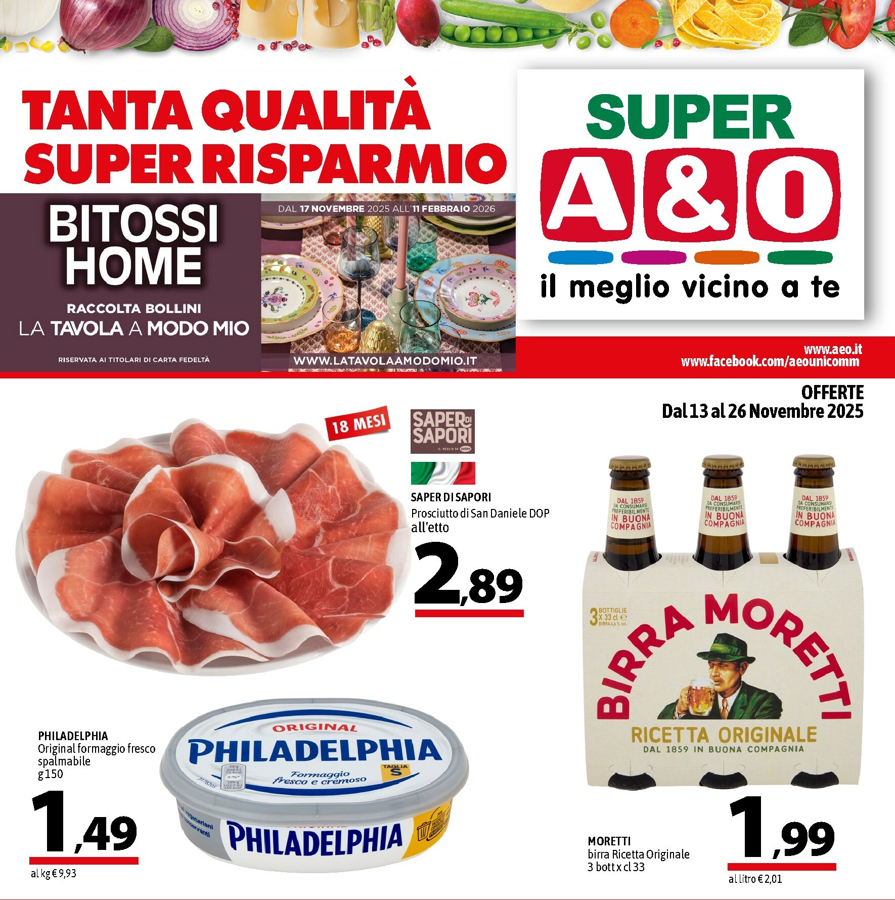 a-o - Volantino A&O valido dal 13/11 al 26/11 - page: 1