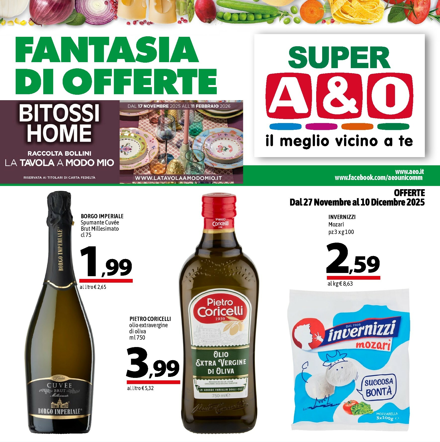 a-o - Volantino A&O valido dal 27/11 al 10/12