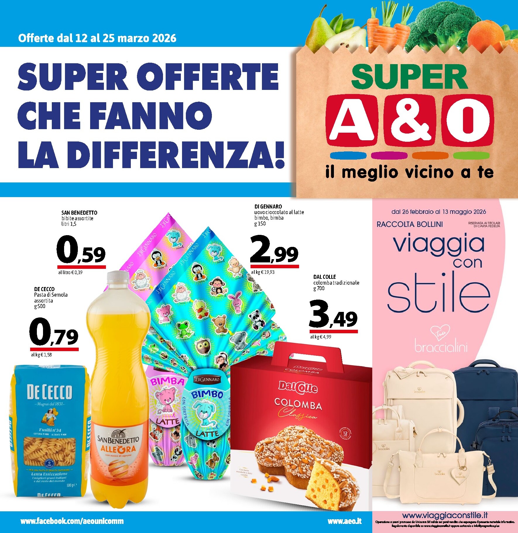 a-o - Volantino A&O valido dal 12/03/2026 al 25/03/2026 - page: 1
