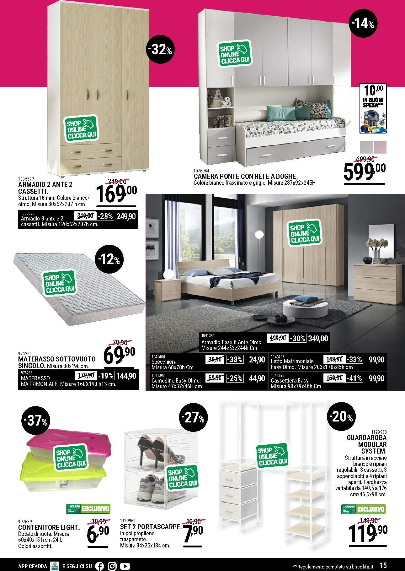 cfadda - Volantino CFADDA valido dal 30/10 al 23/11 - page: 15