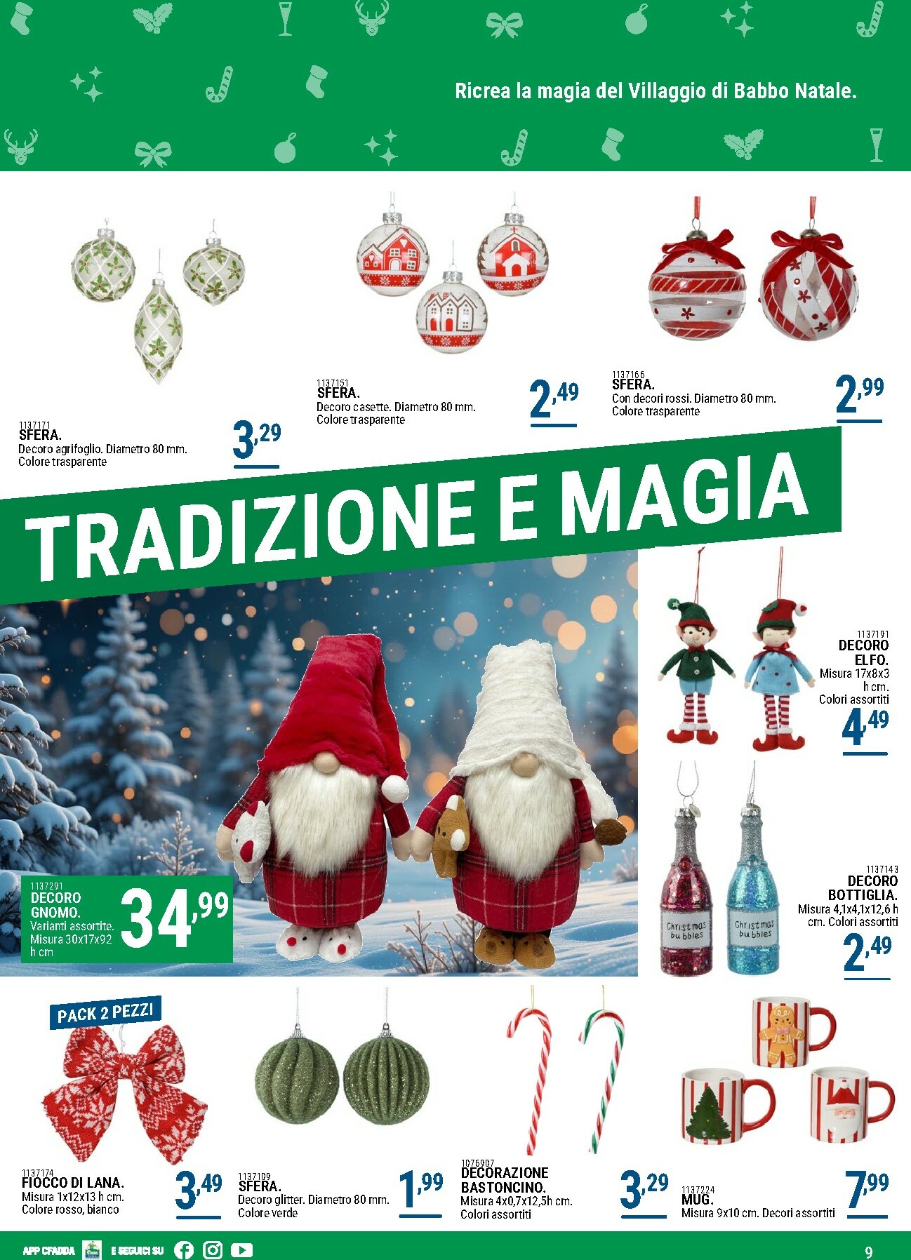 cfadda - Volantino CFADDA - Natale valido dal 01/11 al 06/01 - page: 9