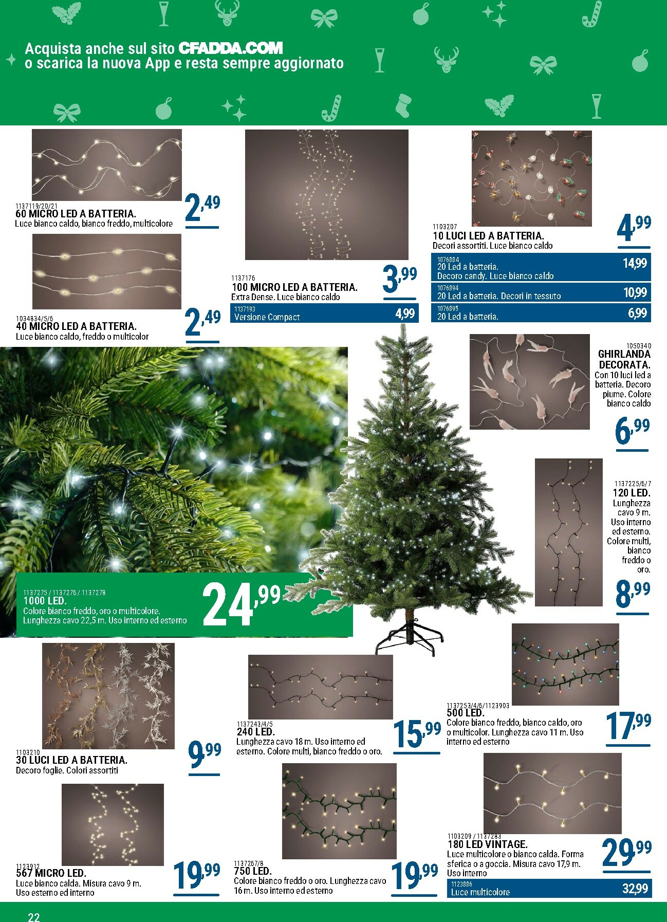 cfadda - Volantino CFADDA - Natale valido dal 01/11 al 06/01 - page: 22