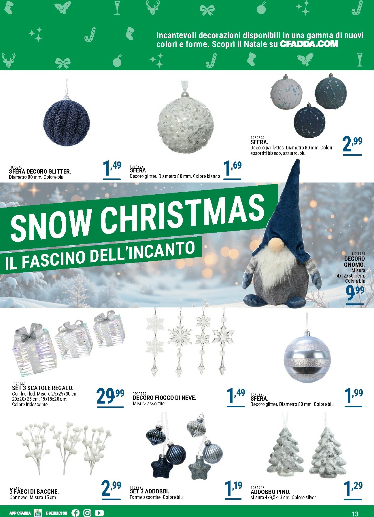 cfadda - Volantino CFADDA - Natale valido dal 01/11 al 06/01 - page: 13