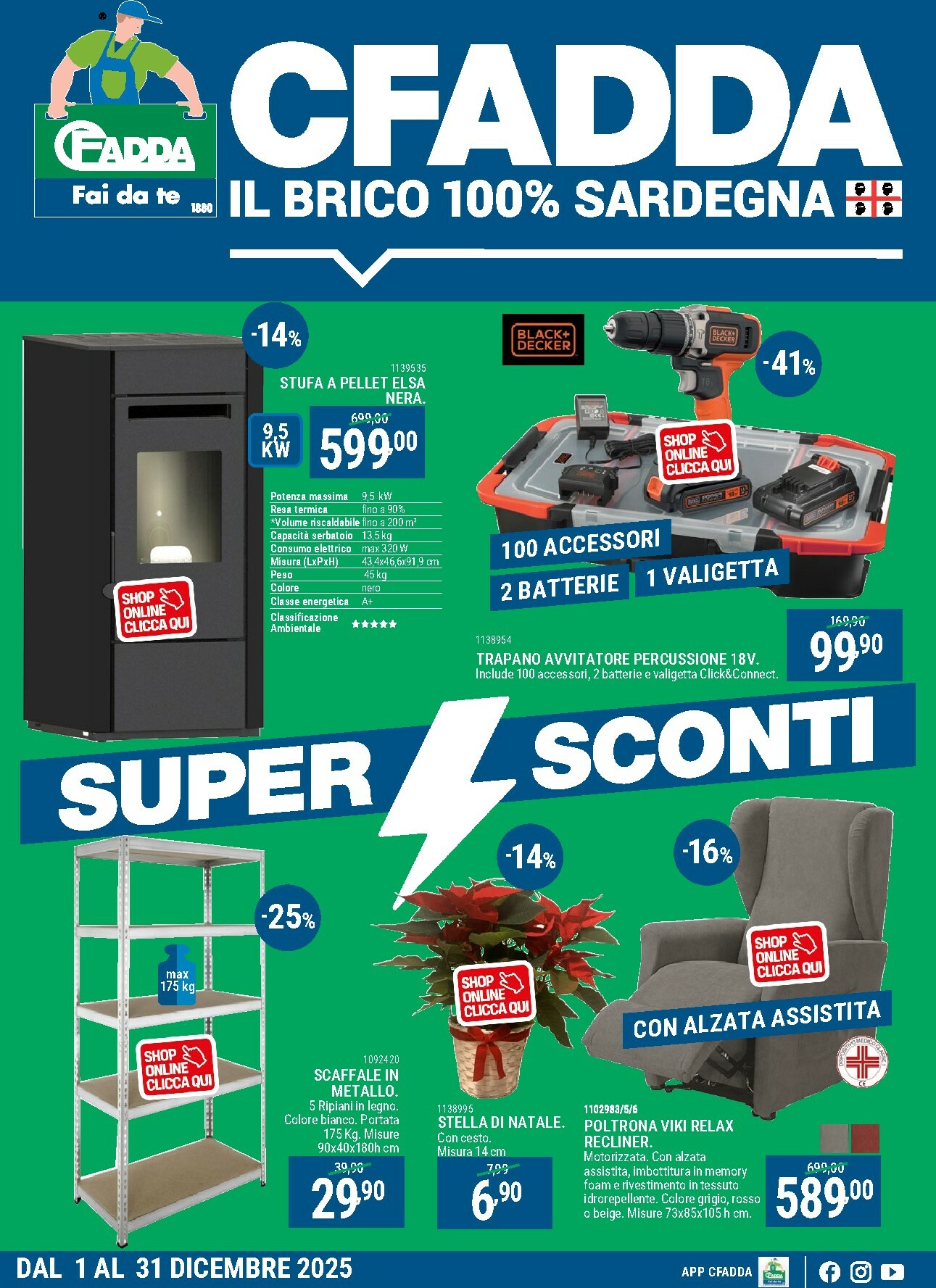 cfadda - Volantino CFADDA valido dal 01/12 al 31/12 - page: 1