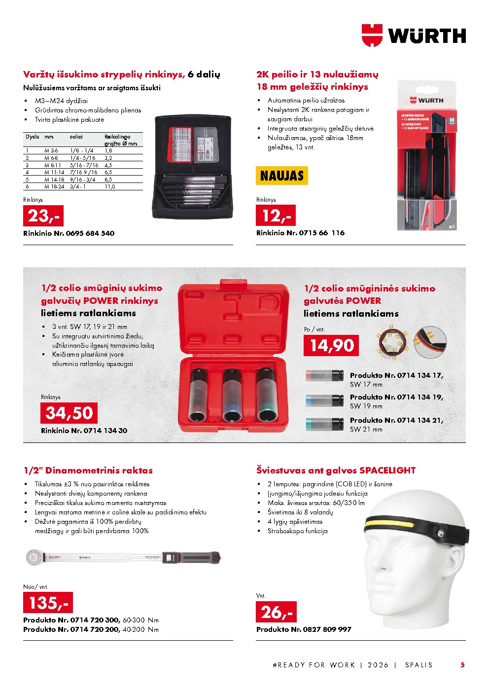 wurth - WURTH - Leidinys (2026-10-01 - 2026-10-31) - page: 5
