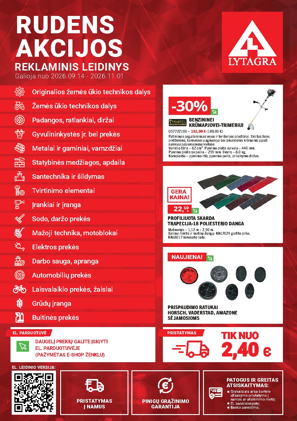 lytagra - LYTAGRA - Rudens leidinys 2026 (2026-10-01 - 2026-11-01) - page: 1