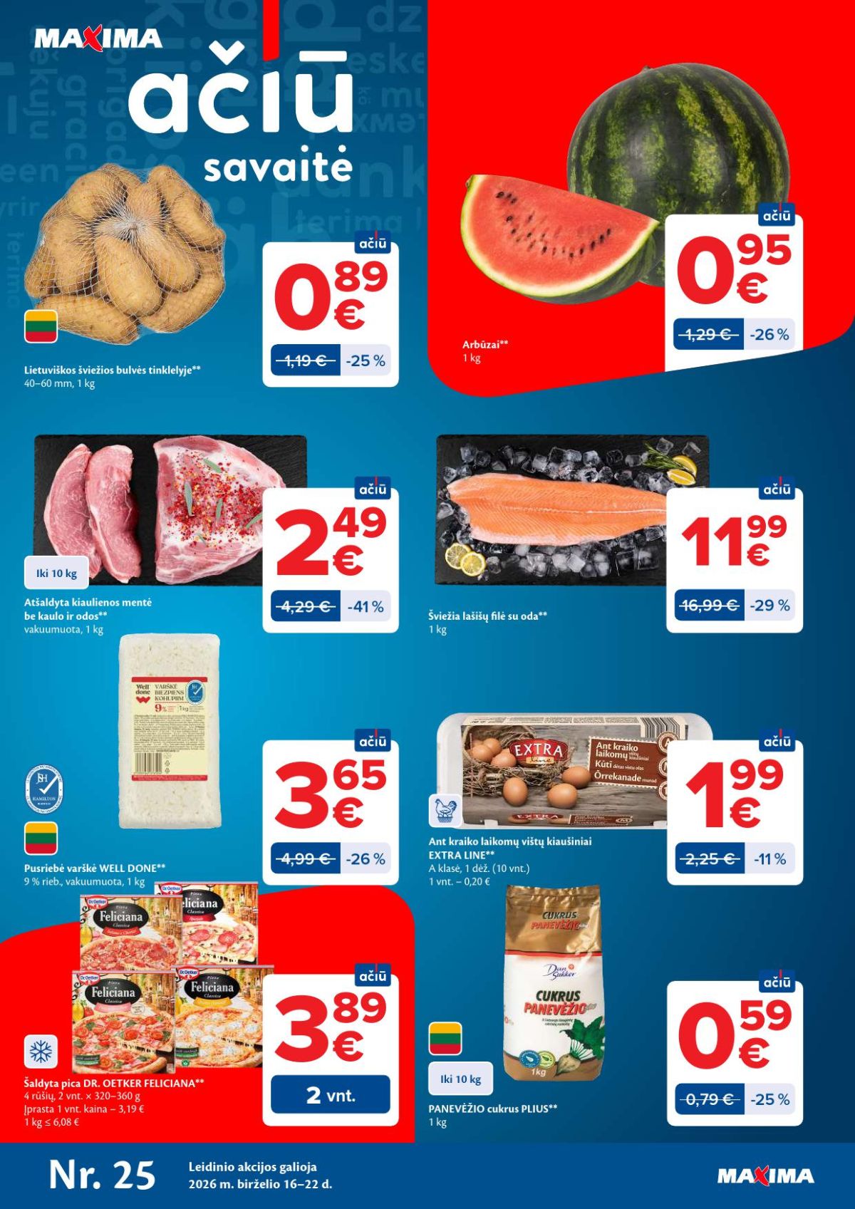 maxima - MAXIMA - Kaininis leidinys Nr.25 (2026 06 16 - 2026 06 22)