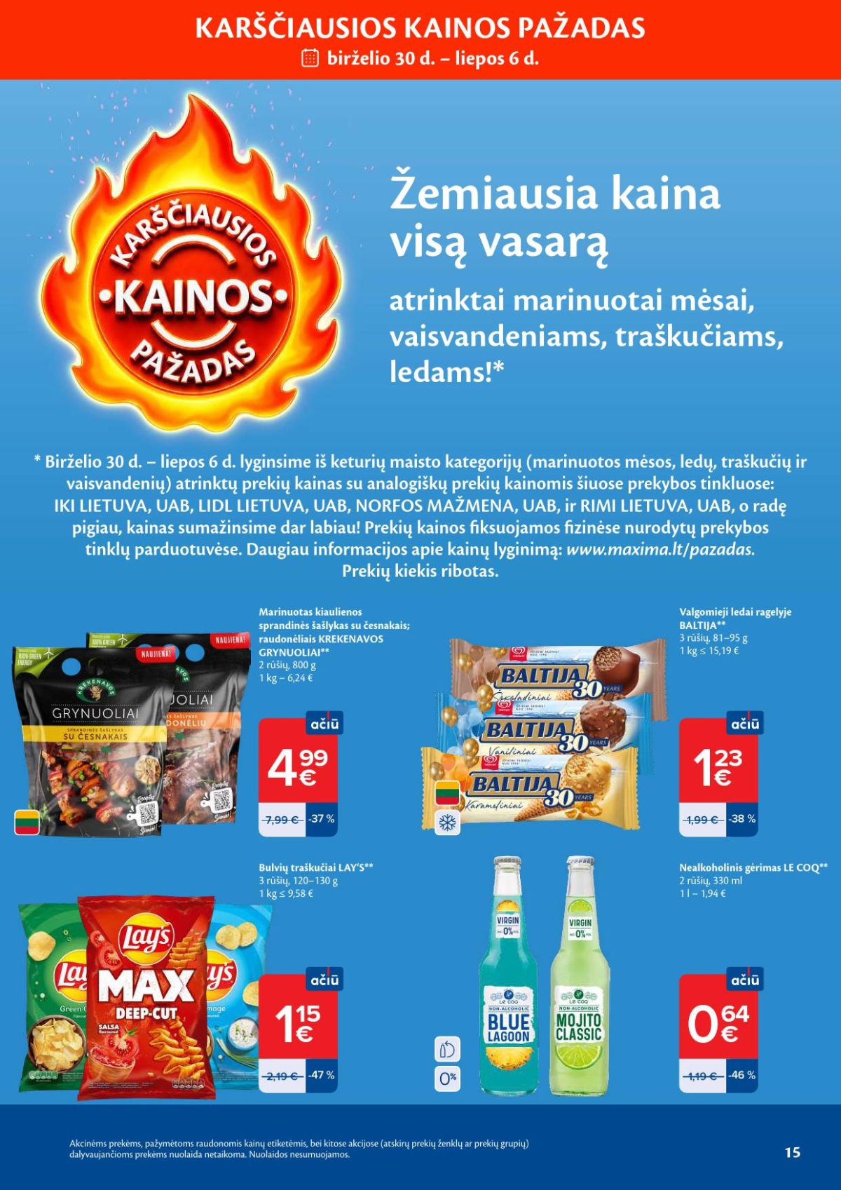 maxima - MAXIMA - Kaininis leidinys Nr.27 (2026 06 30 - 2026 07 06) - page: 8