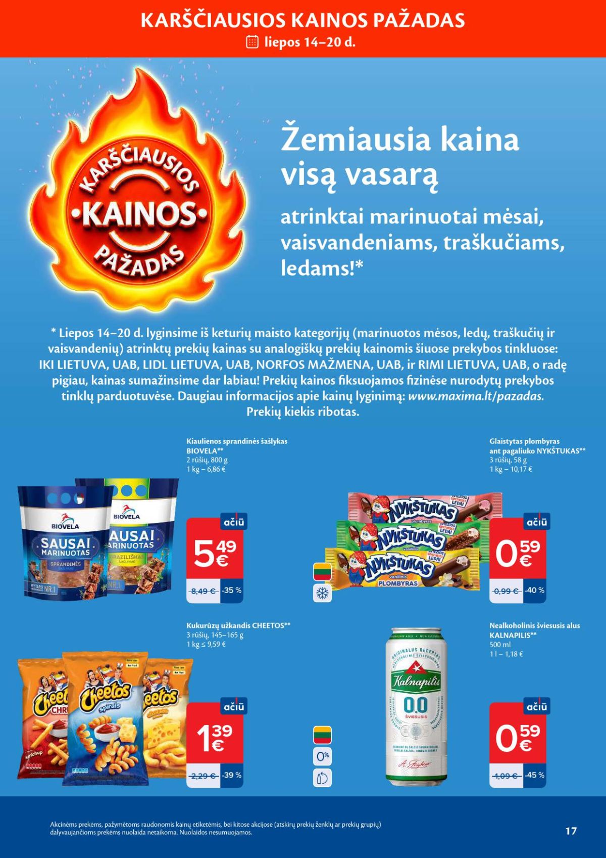 maxima - MAXIMA - Kaininis leidinys Nr.29 (2026 07 14 - 2026 07 20) - page: 9