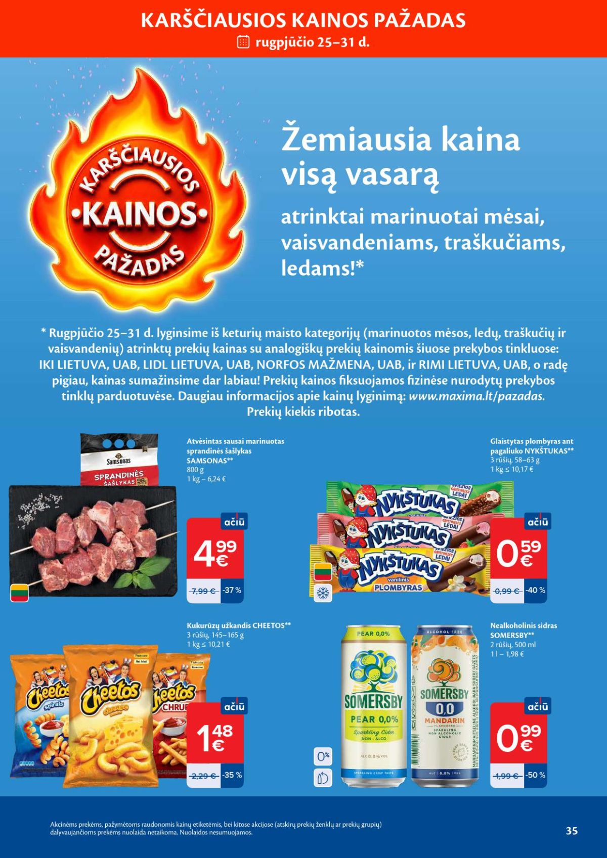 maxima - MAXIMA - Kaininis leidinys Nr.35 (2026 08 25 - 2026 08 31) - page: 18