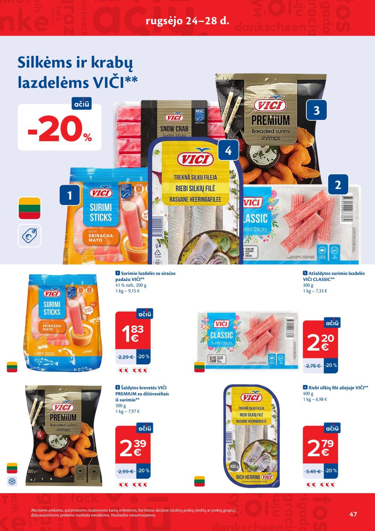 maxima - MAXIMA - Kaininis leidinys Nr.39 (2026 09 22 - 2026 09 28) - page: 24