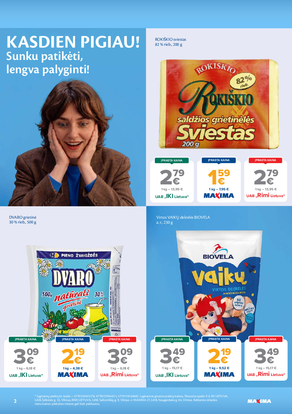 maxima - AČIŪ savaitinis leidinys Nr. 43 (2026-10-20 - 2026-10-26) - page: 2