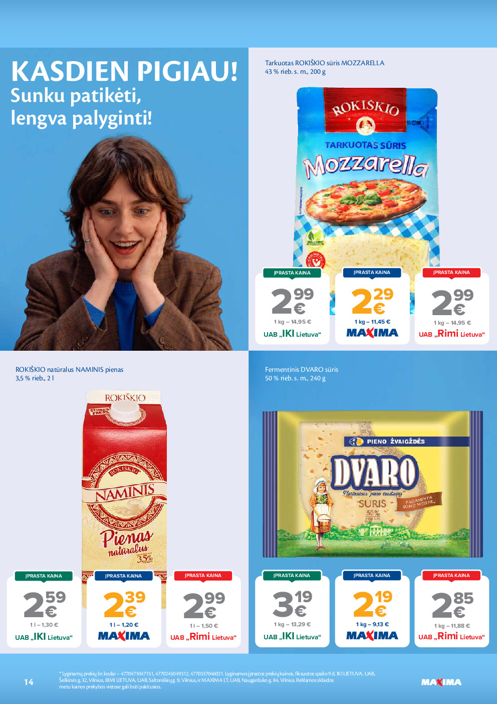 maxima - AČIŪ savaitinis leidinys Nr. 43 (2026-10-20 - 2026-10-26) - page: 14