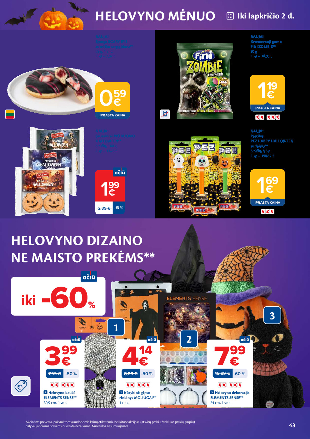maxima - AČIŪ savaitinis leidinys Nr. 43 (2026-10-20 - 2026-10-26) - page: 43