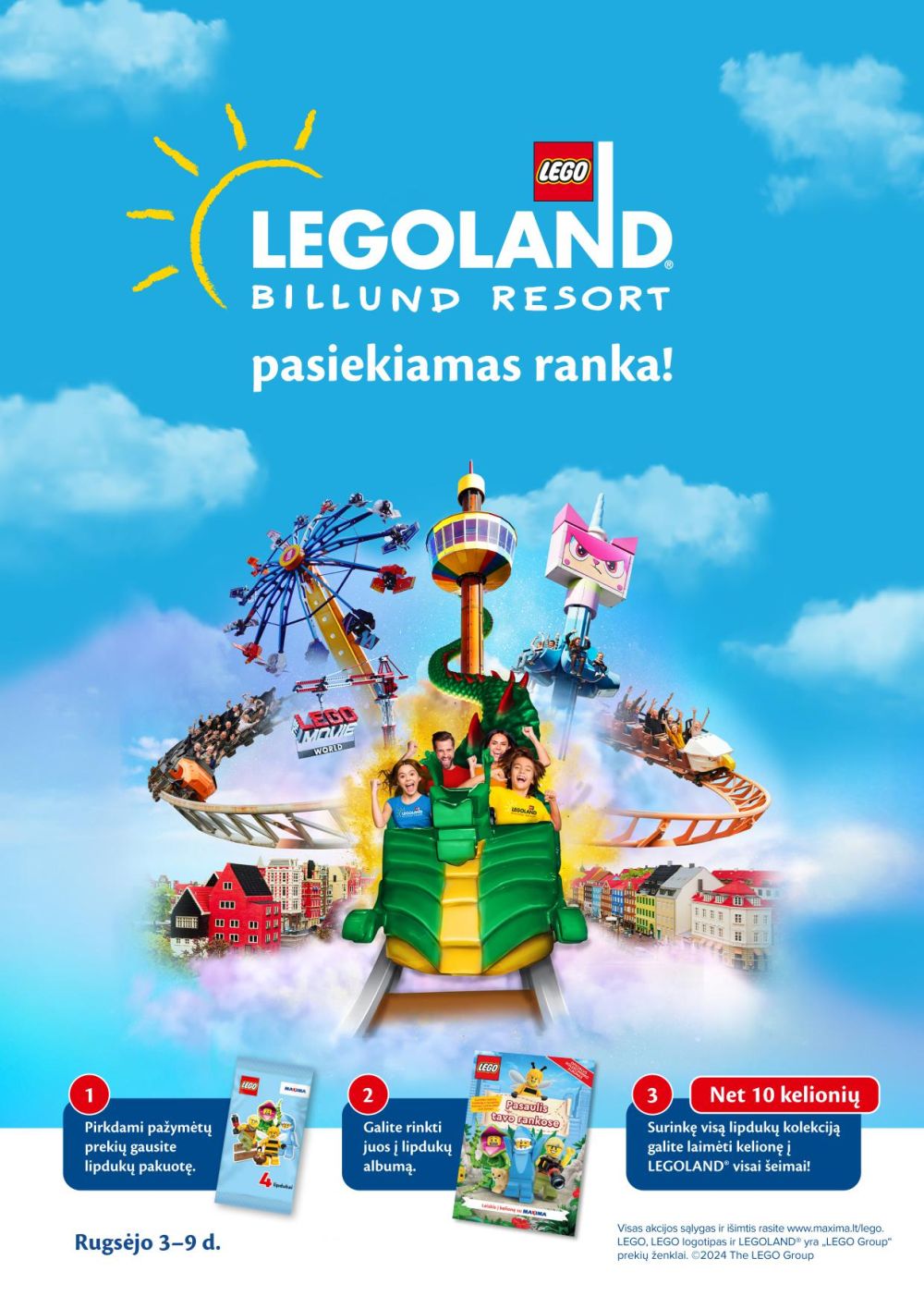 maxima - MAXIMA - LEGOLAND® pasiekiamas ranka! (2024 09 03 - 2024 09 09) - page: 1