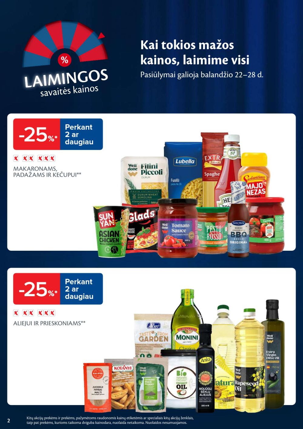 maxima - MAXIMA - Kaininis leidinys Nr.17 (2025 04 22- 2025 04 28) - page: 2 maxima - MAXIMA - Kaininis leidinys Nr.17 (2025 04 22- 2025 04 28) - page: 2