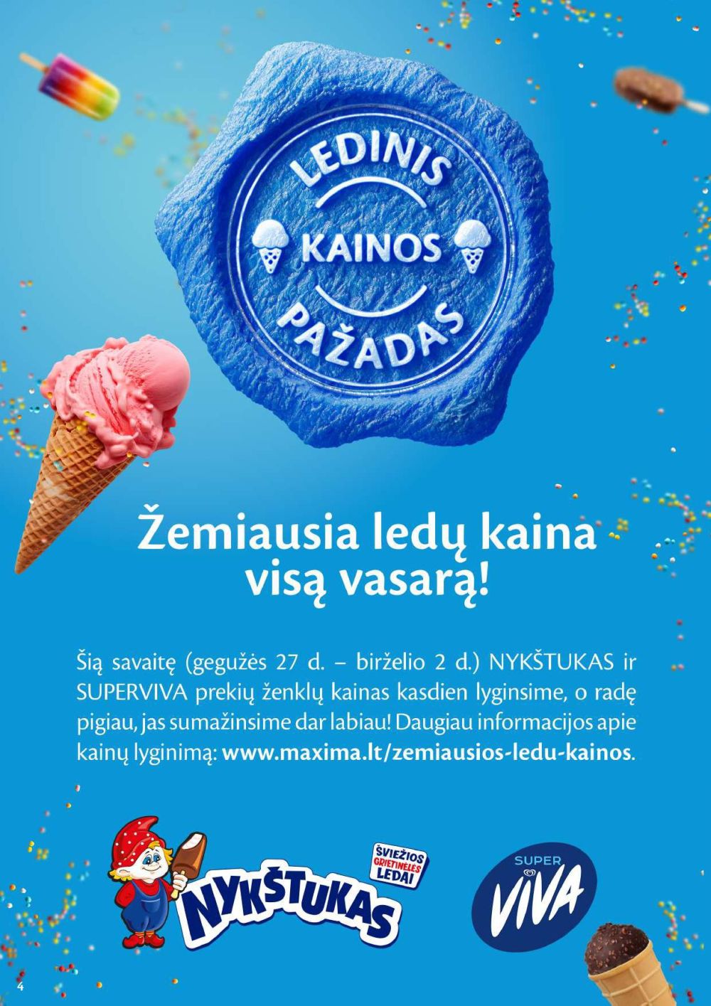 maxima - MAXIMA - Kaininis leidinys Nr.22 (2025 05 27 - 2025 06 02) - page: 4 maxima - MAXIMA - Kaininis leidinys Nr.22 (2025 05 27 - 2025 06 02) - page: 4