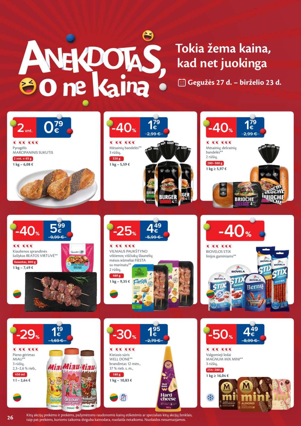 maxima - MAXIMA - Kaininis leidinys Nr.25 (2025 06 17 - 2025 06 23) - page: 26 maxima - MAXIMA - Kaininis leidinys Nr.25 (2025 06 17 - 2025 06 23) - page: 26
