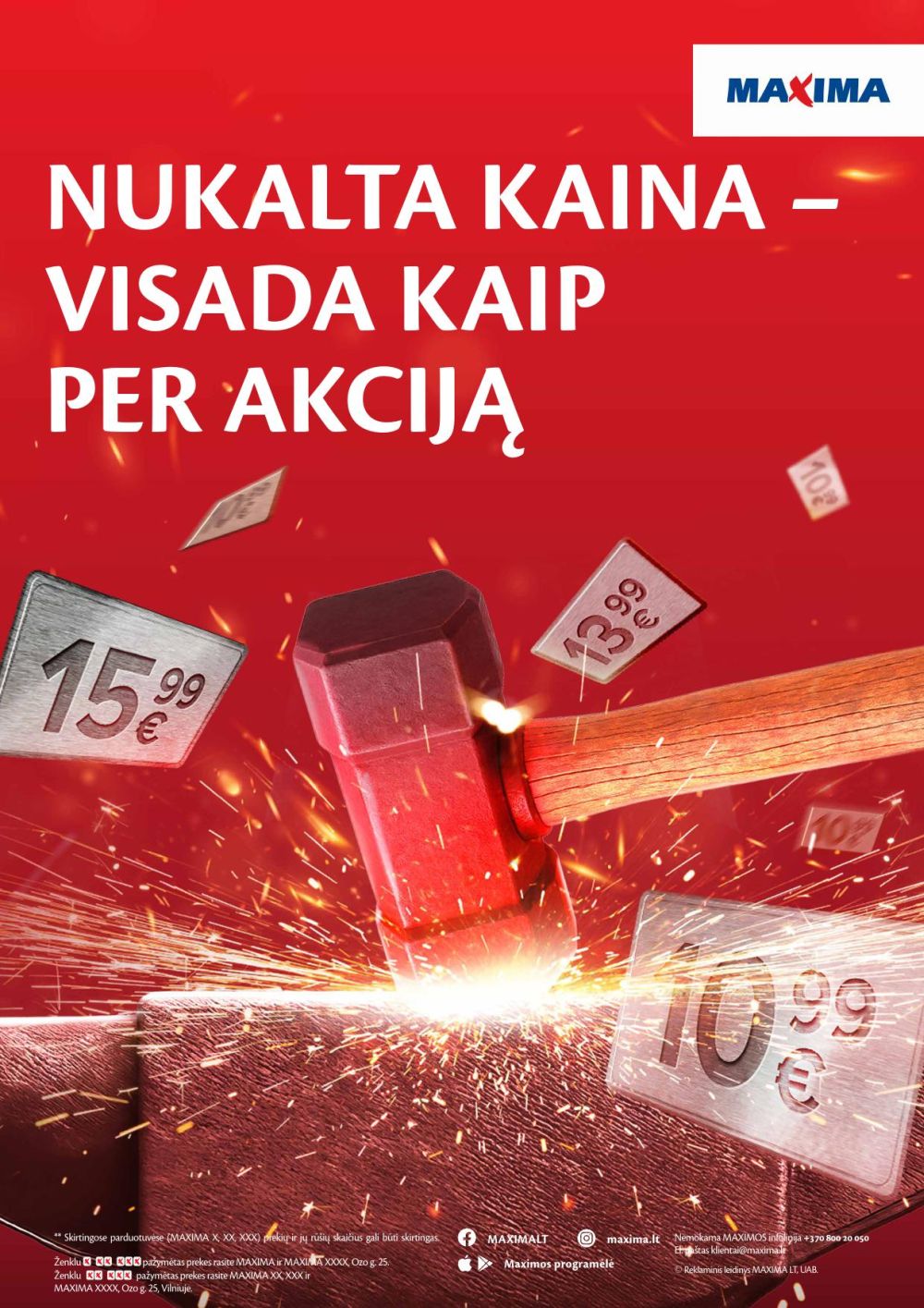 maxima - MAXIMA - Nukalta kaina (2025 07 08 - 2025 07 14)