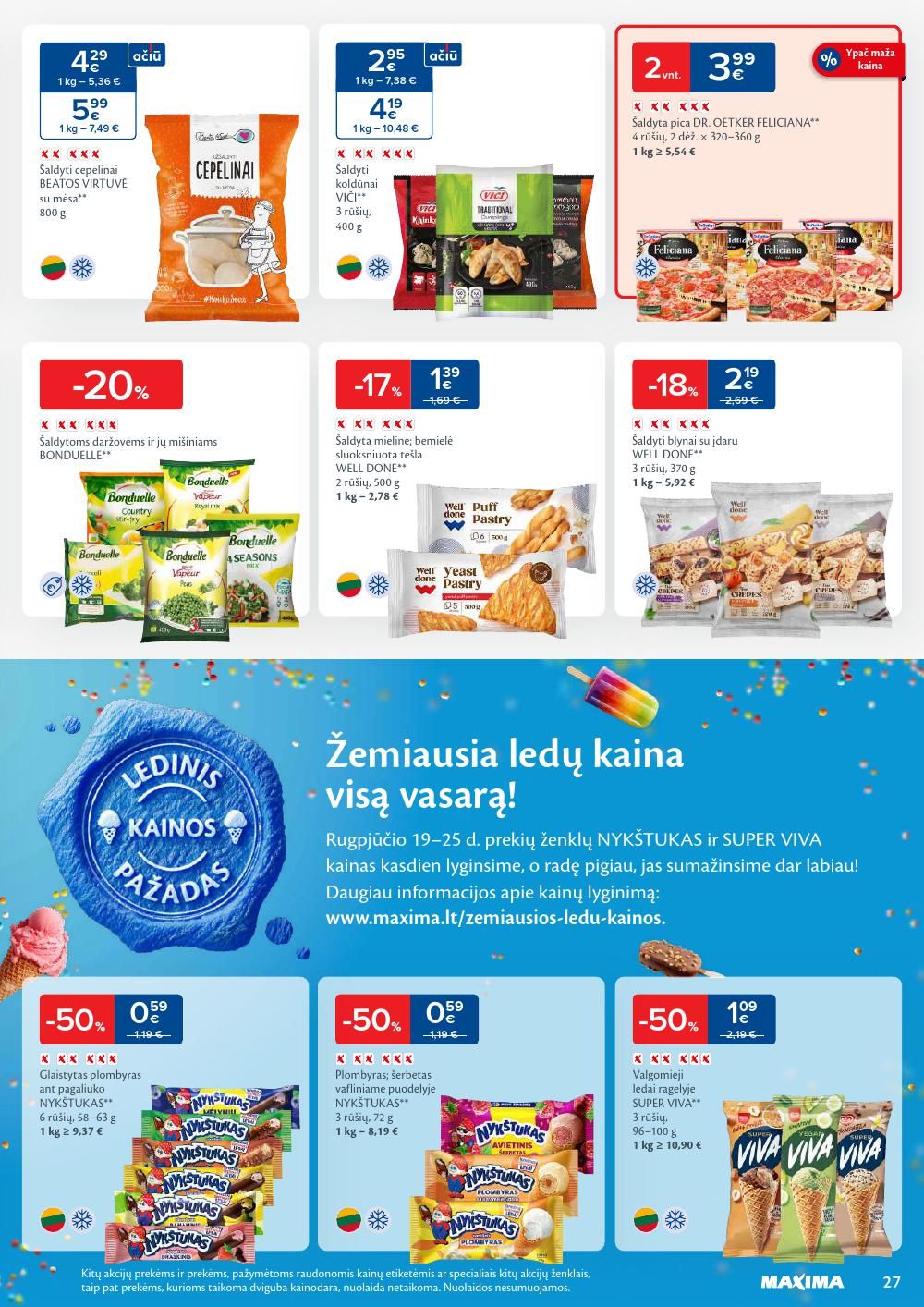maxima - MAXIMA - Kaininis leidinys Nr.34 (2025 08 19 - 2025 08 25) - page: 27 maxima - MAXIMA - Kaininis leidinys Nr.34 (2025 08 19 - 2025 08 25) - page: 27