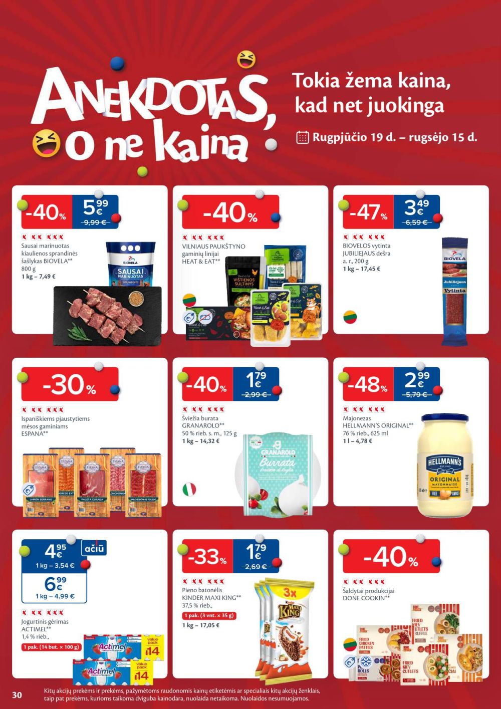 maxima - MAXIMA - Kaininis leidinys Nr.35 (2025 08 26 - 2025 09 01) - page: 30 maxima - MAXIMA - Kaininis leidinys Nr.35 (2025 08 26 - 2025 09 01) - page: 30