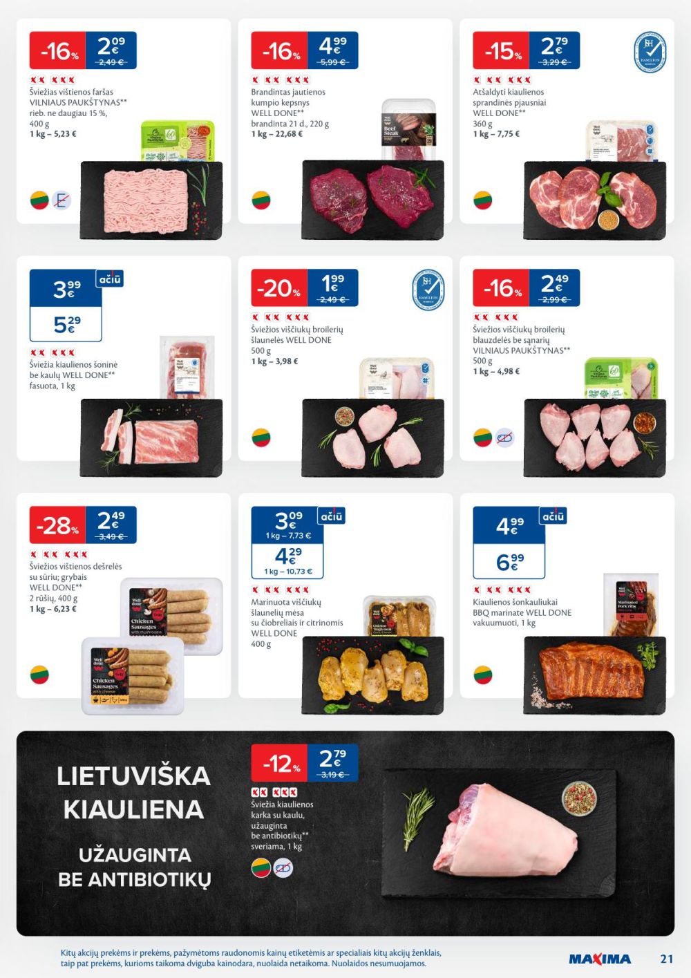 maxima - MAXIMA - Kaininis leidinys Nr.39 (2025 09 23 - 2025 09 29) - page: 21