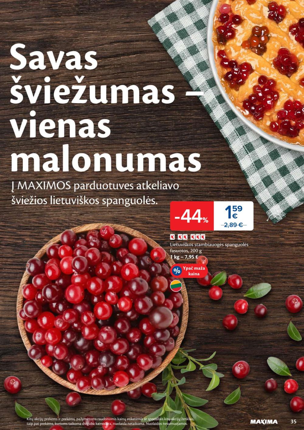 maxima - MAXIMA - Kaininis leidinys Nr.42 (2025 10 14 - 2025 10 20) - page: 35 maxima - MAXIMA - Kaininis leidinys Nr.42 (2025 10 14 - 2025 10 20) - page: 35