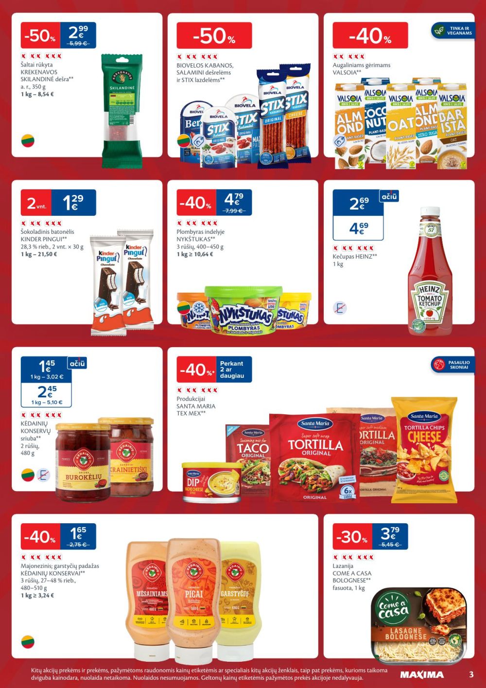 maxima - MAXIMA - Anekdotas, o ne kaina (2025 10 28 - 2025 11 24) - page: 3