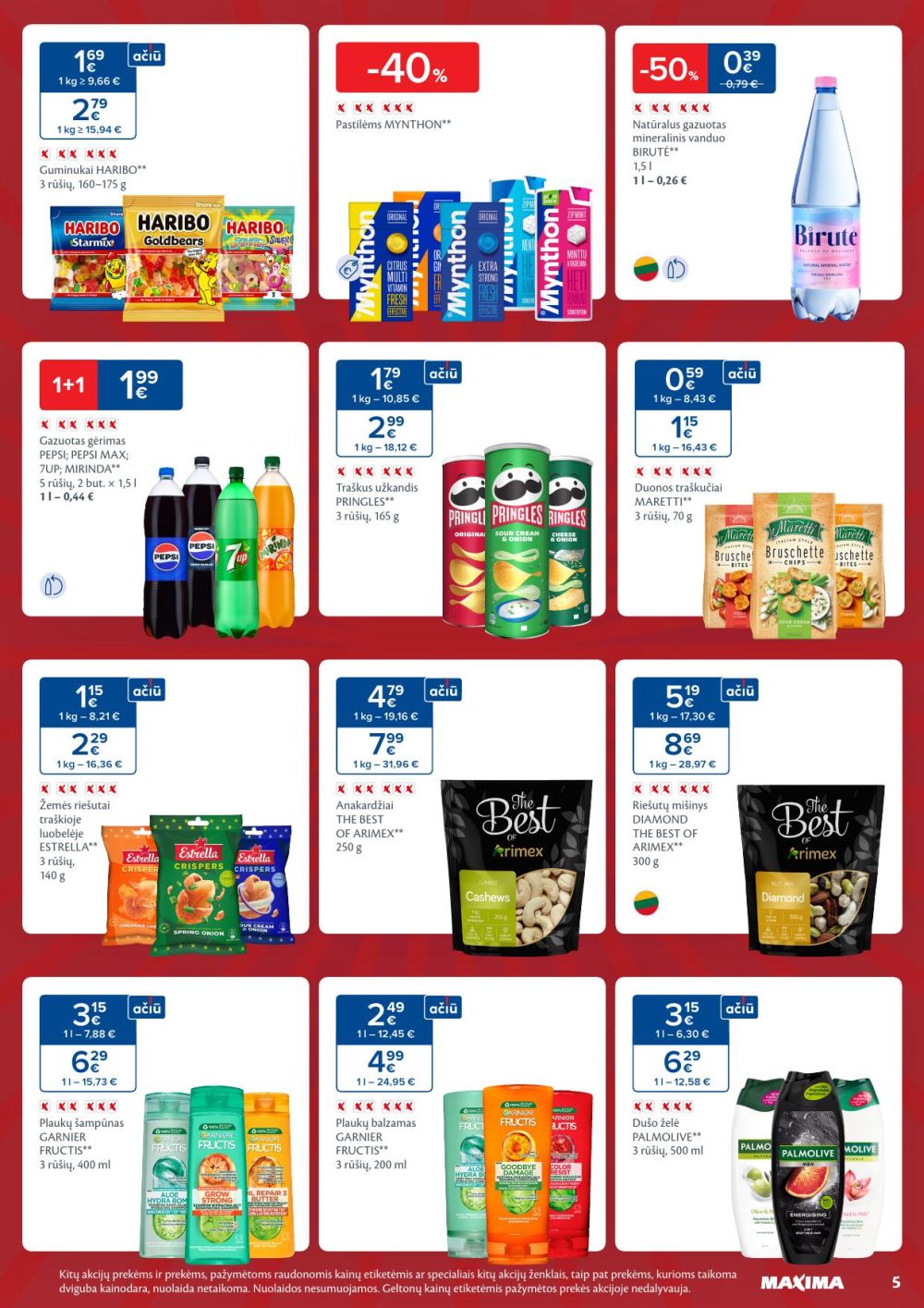 maxima - MAXIMA - Anekdotas, o ne kaina (2025 10 28 - 2025 11 24) - page: 5