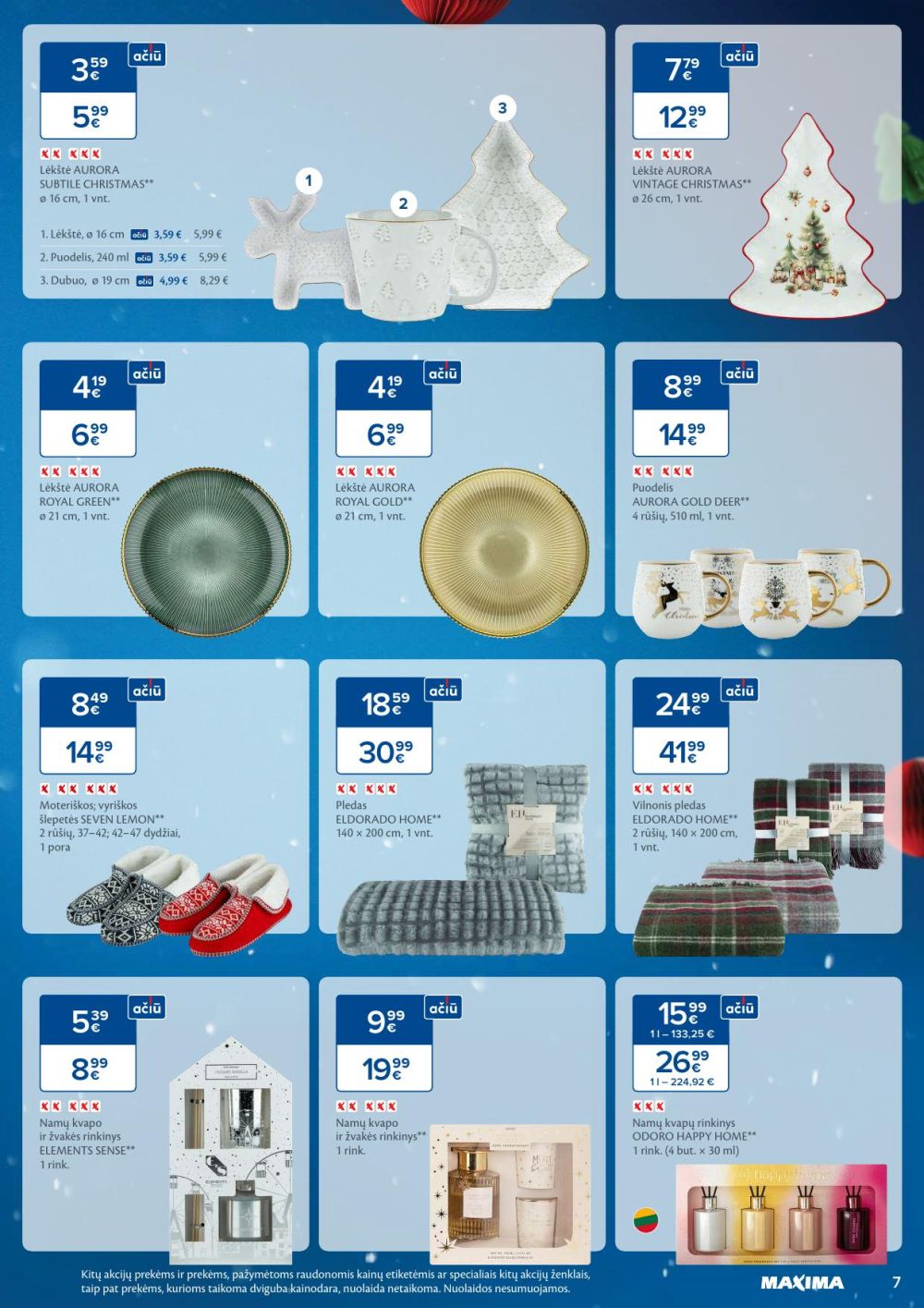 maxima - MAXIMA - Kaininis leidinys Nr.45 (2025 11 04 - 2025 11 10) - page: 7