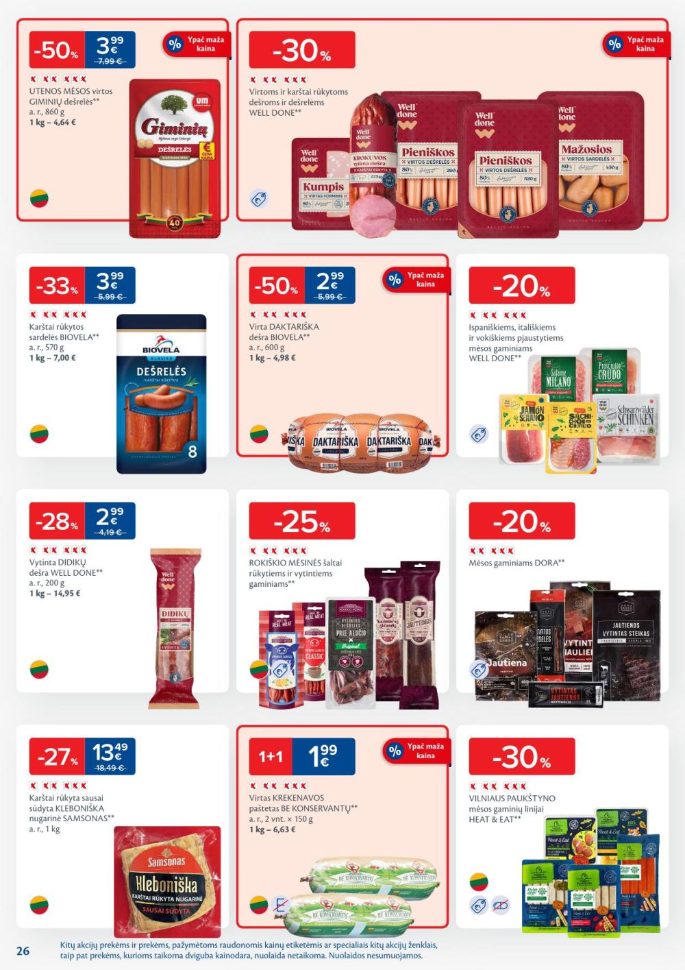 maxima - MAXIMA - Kaininis leidinys Nr.45 (2025 11 04 - 2025 11 10) - page: 26