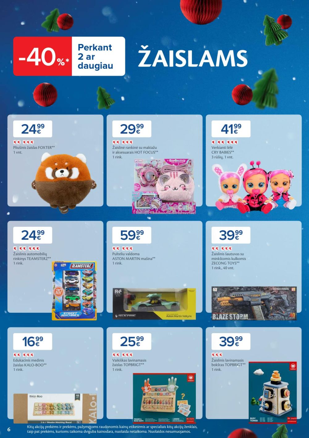 maxima - MAXIMA - Kaininis leidinys Nr.45 (2025 11 04 - 2025 11 10) - page: 6