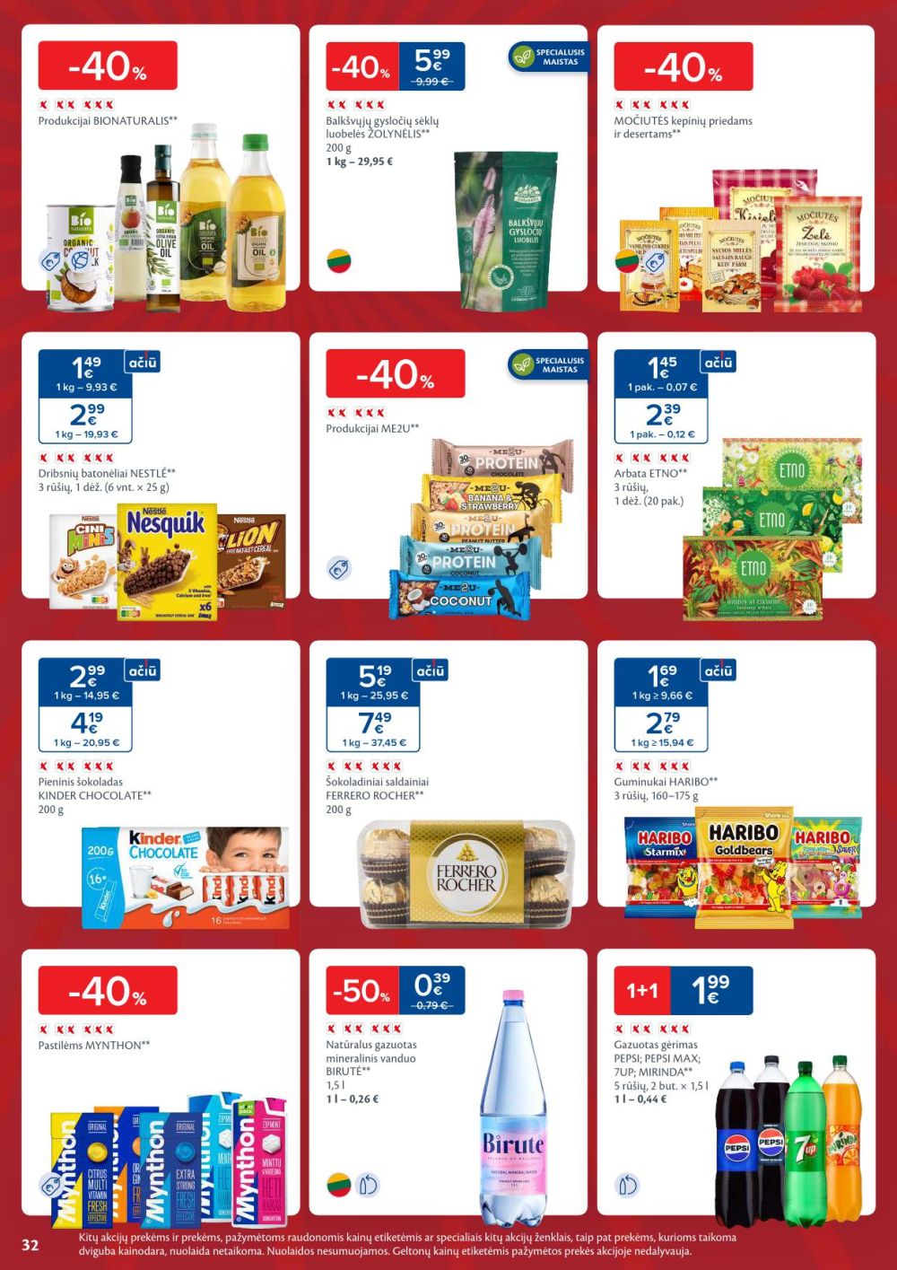 maxima - MAXIMA - Kaininis leidinys Nr.45 (2025 11 04 - 2025 11 10) - page: 32