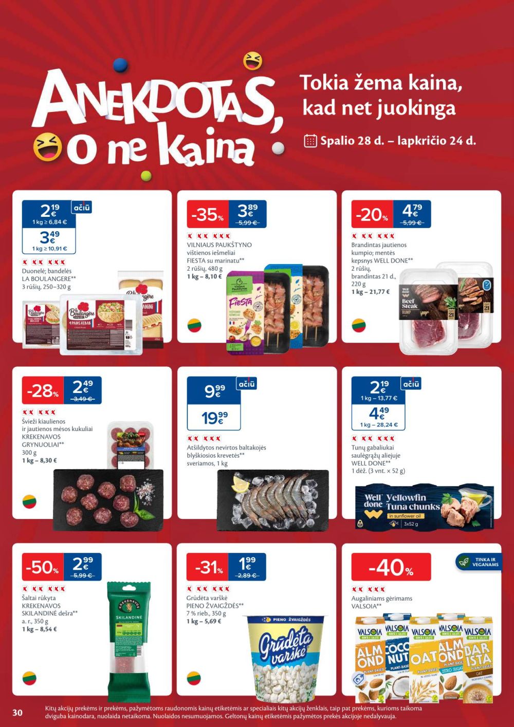 maxima - MAXIMA - Kaininis leidinys Nr.45 (2025 11 04 - 2025 11 10) - page: 30