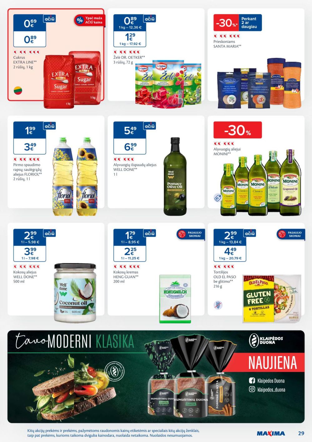 maxima - MAXIMA - Kaininis leidinys Nr.45 (2025 11 04 - 2025 11 10) - page: 29