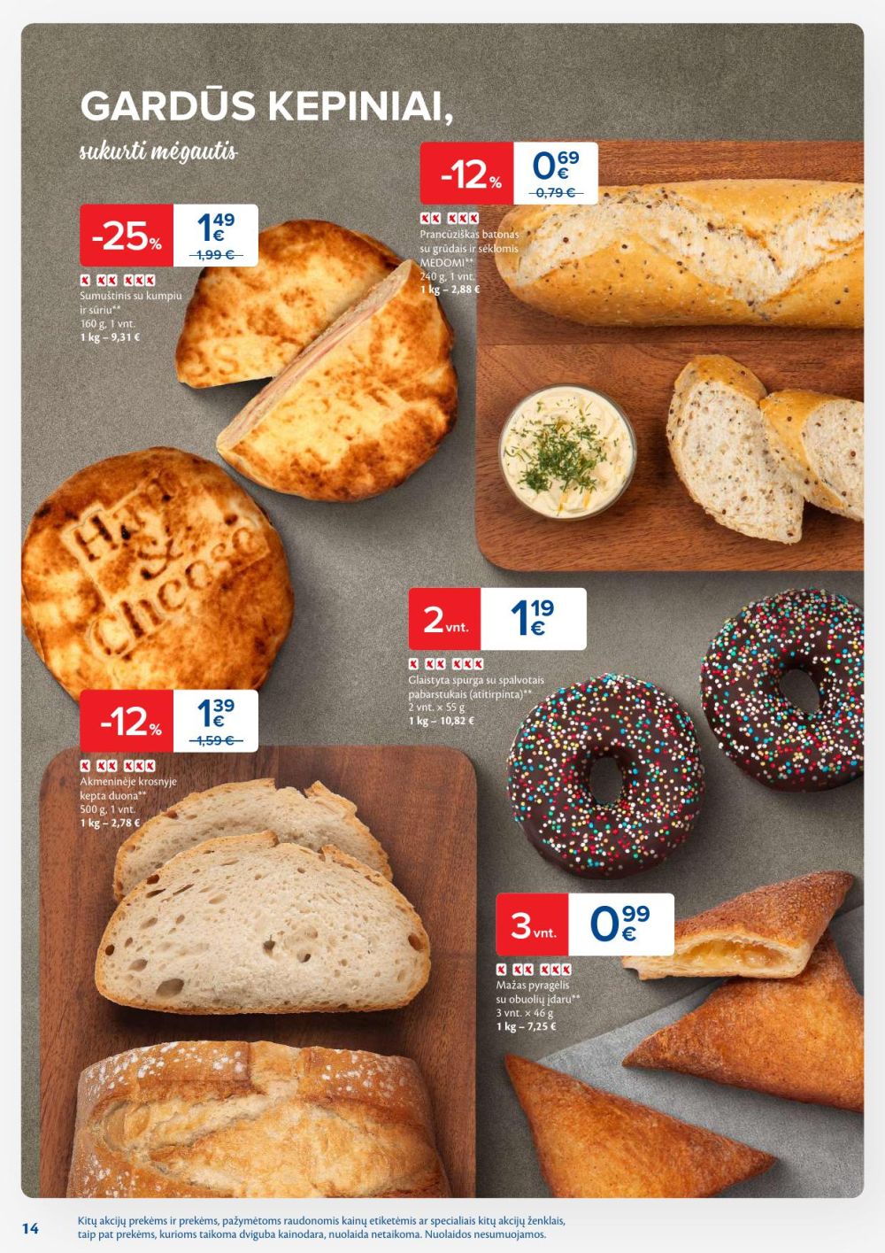 maxima - MAXIMA - Kaininis leidinys Nr.45 (2025 11 04 - 2025 11 10) - page: 14