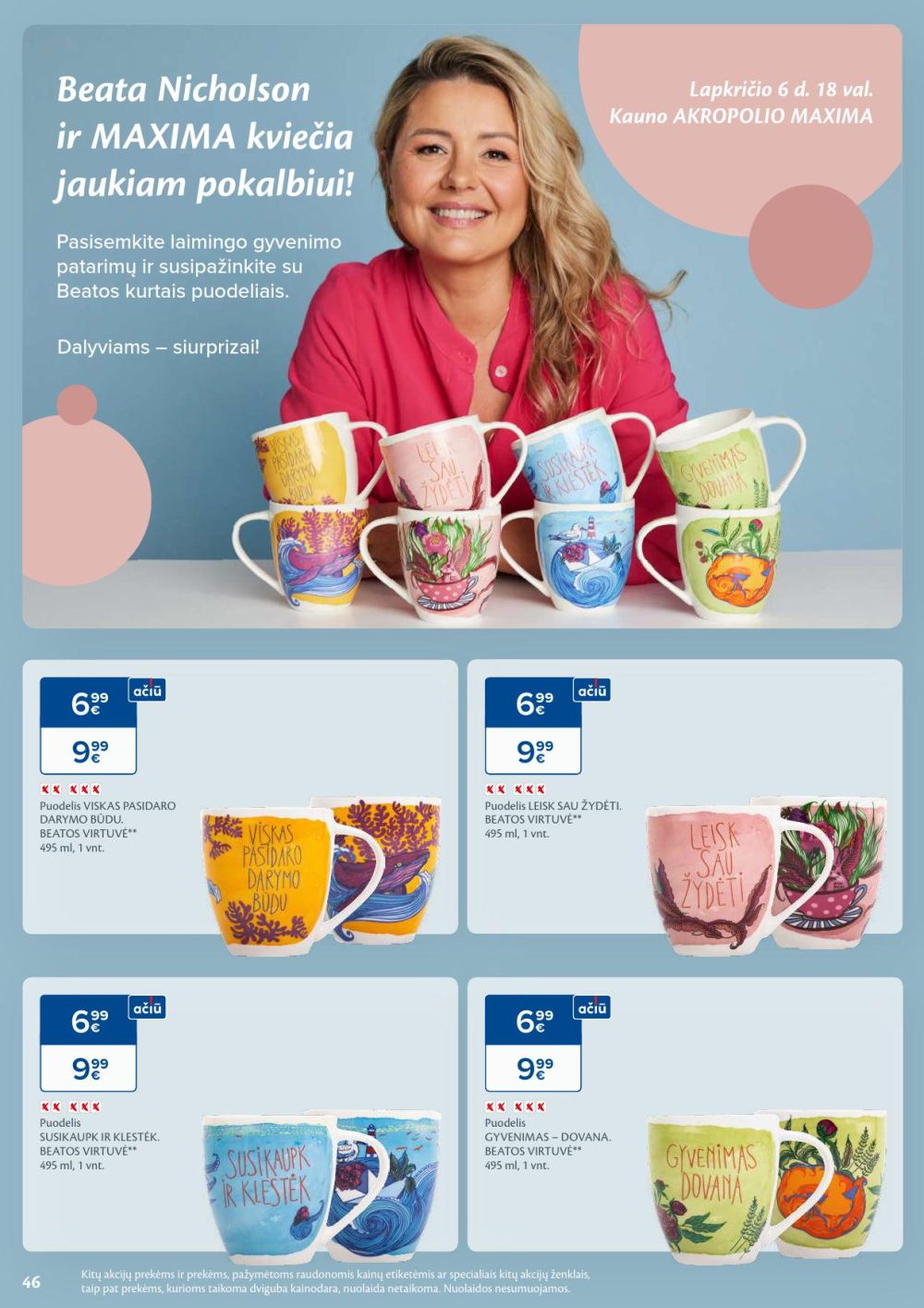 maxima - MAXIMA - Kaininis leidinys Nr.45 (2025 11 04 - 2025 11 10) - page: 46