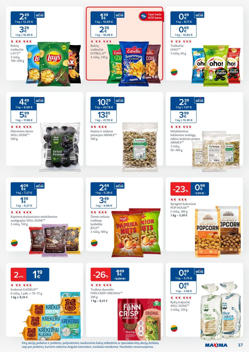 maxima - MAXIMA - Kaininis leidinys Nr.45 (2025 11 04 - 2025 11 10) - page: 37